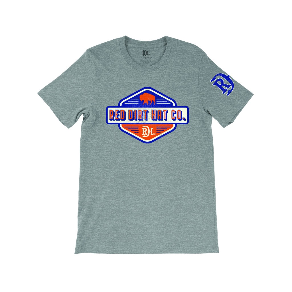 Dillo Racing Flag T-Shirt | Red Dirt Hat Company main image 1