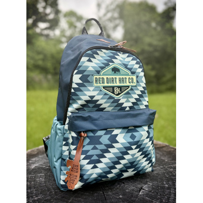 Turquoise Aztec Backpack