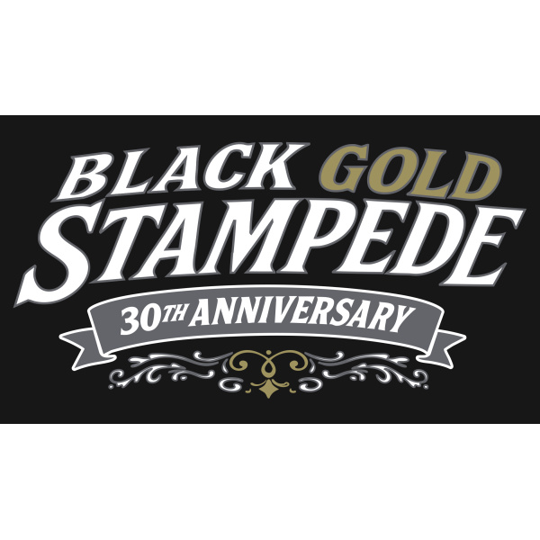 PRE-ORDER - 2025 Black Gold Stampede Rodeo T-Shirt - Image 3