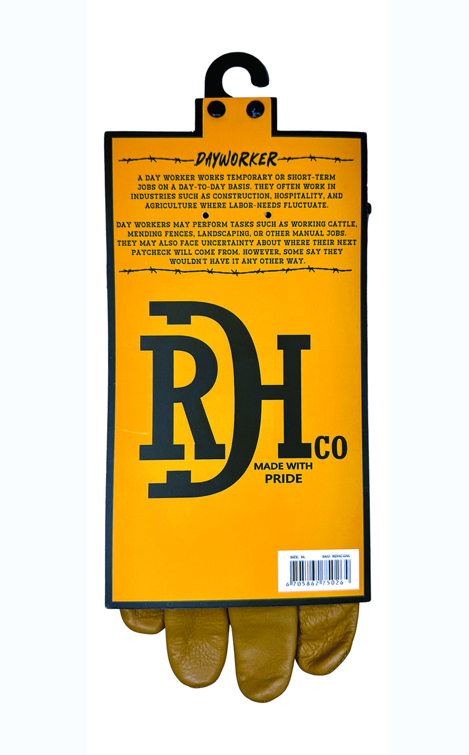 Dayworker Leather Gloves - Image 6