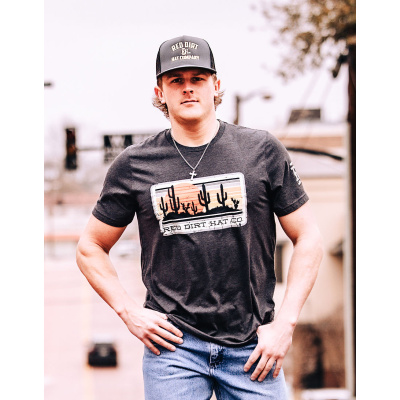 Striped Sunset - Grey