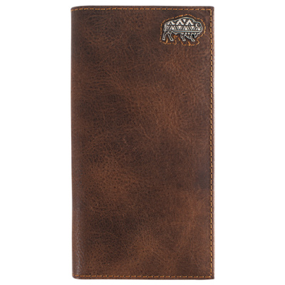 RODEO WALLET W/BISON CONCHO